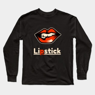 Red lipstick Long Sleeve T-Shirt